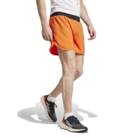 Pantaloni scurti adidas Terrex Agravic Trail alergare impact portocaliu