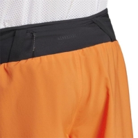 Pantaloni scurti adidas Terrex Agravic Trail alergare impact portocaliu