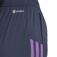 Pantaloni scurti antrenament adidas Real Madrid Condivo 22 pentru femei bleumarin