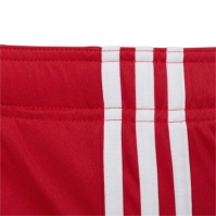 Pantaloni scurti antrenament adidas Sereno Juniors rosu alb