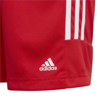 Pantaloni scurti antrenament adidas Sereno Juniors rosu alb