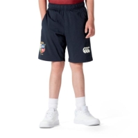 Pantaloni scurti antrenament Canterbury British and Irish Lions 2024 Juniors inchis albastru