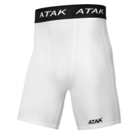 Pantaloni scurti ATAK Sports GAA compresie pentru copii alb