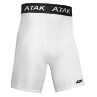 Pantaloni scurti ATAK Sports GAA compresie pentru copii alb