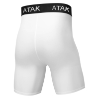 Pantaloni scurti ATAK Sports GAA compresie pentru copii alb