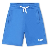 Pantaloni scurti Boss Boss Lgo copii elec albastru