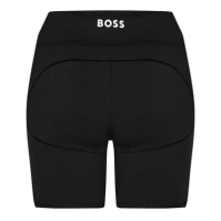 Pantaloni scurti BOSS X Alica Schmidt ciclism negru