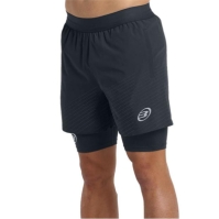 Pantaloni scurti Bullpadel Afam barbati negru