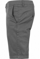 Pantaloni scurti chino stretch gri inchis Urban Classics