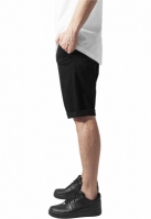 Pantaloni scurti chino stretch negru Urban Classics