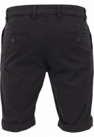 Pantaloni scurti chino stretch negru Urban Classics