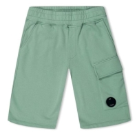 Pantaloni scurti CP Company CP Logo copii verde bay