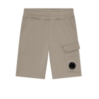 Pantaloni scurti CP COMPANY Lens pentru baieti kaki