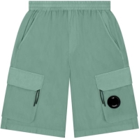 Pantaloni scurti CP COMPANY Lens pentru baieti verde bay