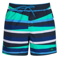 Pantaloni scurti cu imprimeu ONeill Swim negru albastru