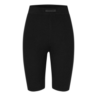 Pantaloni scurti de bicicleta FEAR OF GOD ESSENTIALS FGE Ess femei jet negru