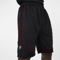 Pantaloni scurti Everlast baschet negru rosu