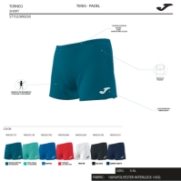 pantaloni scurti sport Joma Combi alb