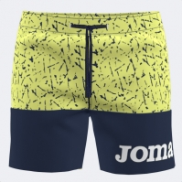 Pantaloni scurti inot Joma Pints galben bleumarin