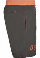 Pantaloni scurti inot UC Logo gri Urban Classics