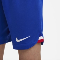 Pantaloni scurti Nike Fff 2022/23 Stadium Away Big Dri-Fit Soccer fotbal Short Unisex pentru Copii albastru