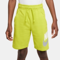 Pantaloni scurti Nike HBR pentru baietei verde alb