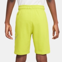 Pantaloni scurti Nike HBR pentru baietei verde alb