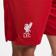 Pantaloni scurti Nike Liverpool Acasa 2023 2024 pentru adulti rosu alb