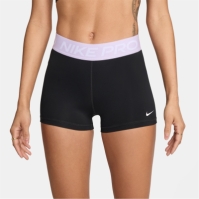 Pantaloni scurti Nike Pro trei Inch pentru femei negru lila