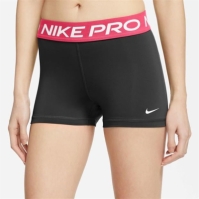 Pantaloni scurti Nike Pro trei Inch pentru femei negru roz