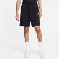 Pantaloni scurti Nike Sportswear Club pentru Barbati negru alb