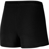 Pantaloni scurti Nike Sportswear Essential French Terry pentru femei negru alb