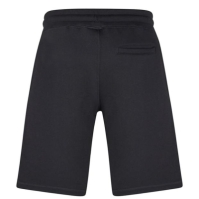 Pantaloni scurti PS Paul Smith imprimeu zebra Logo bumbac negru