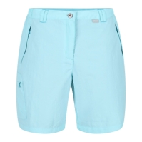 Pantaloni scurti Regatta Chaska Ii Walking Short pentru femei cool albastru aqua