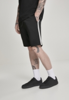 Pantaloni scurti Side Taped Track negru gri Urban Classics