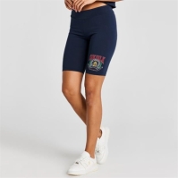 Pantaloni scurti SikSilk femei bleumarin