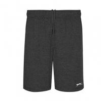 Pantaloni scurti Slazenger Jersey pentru Barbati gri carbune