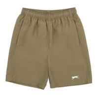 Pantaloni scurti Slazenger Youth Performance Woven kaki