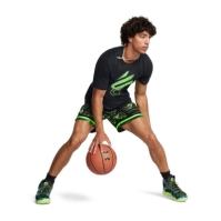 Pantaloni scurti Under Armour Curry Statement pentru Barbati negru gri verde