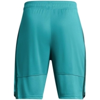 Pantaloni scurti Under Armour Stunt 3.0 Juniors bleu galben