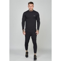 Pantaloni SikSilk Mf Trck pentru barbati negru