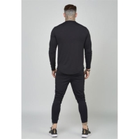 Pantaloni SikSilk Mf Trck pentru barbati negru