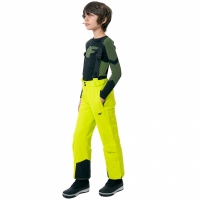 Pantaloni Ski for 4F juicy verde HJZ22 JSPMN001 45S pentru baieti