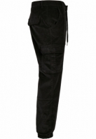 Pantaloni sport cargo din reiat negru Urban Classics