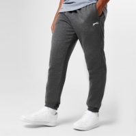 Pantaloni sport cu mansete Slazenger pentru Barbati gri carbune