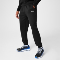 Pantaloni sport cu mansete Slazenger pentru Barbati negru