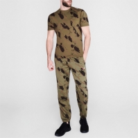 Pantaloni jogging Diem pentru Barbati camuflaj