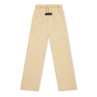 Pantaloni sport FEAR OF GOD ESSENTIALS Relaxed Logo pentru copii bej