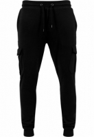 Pantaloni sport Fitted Cargo negru Urban Classics