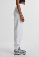 Pantaloni sport Fluffy pentru Femei alb Urban Classics